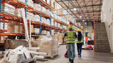 workers in warehouse
