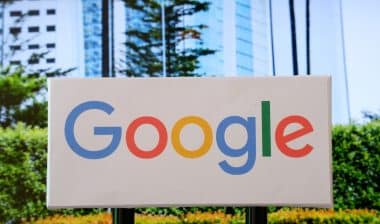 Google LLC icon signboard.