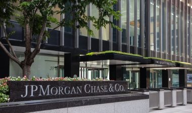 JP Morgan Chase office building at 270 Park Avenue in midtown Manhattan