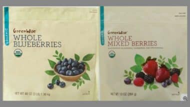 Publix recall, frozen blueberries