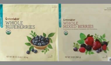 Publix recall, frozen blueberries
