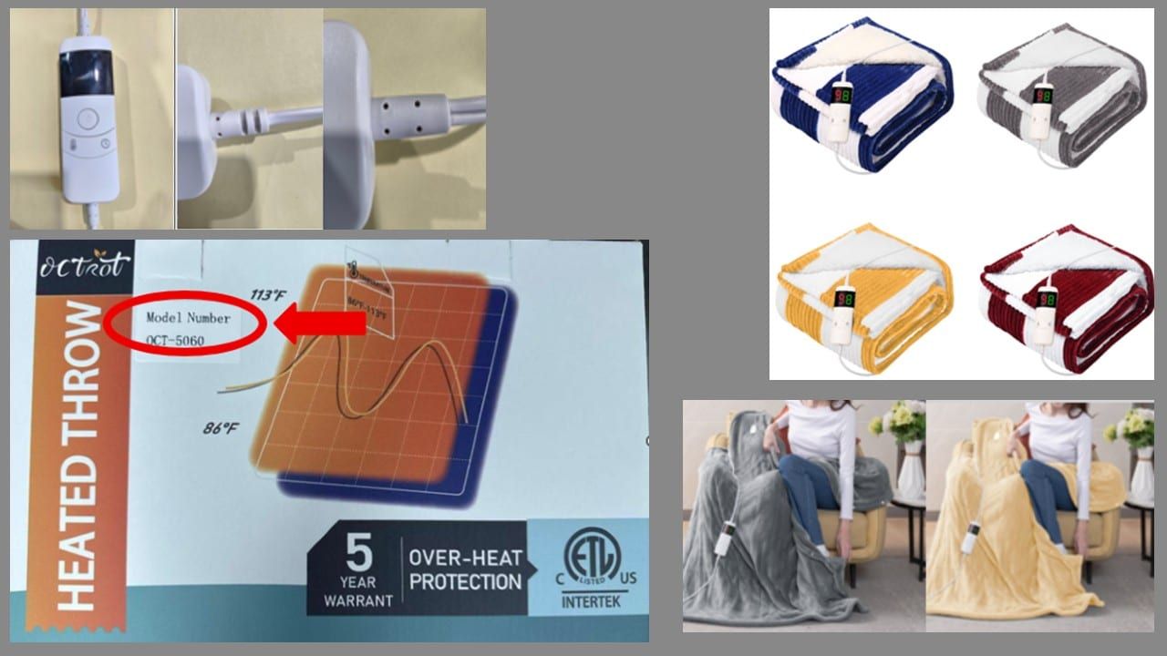 OCTROT Electric Thows and Blankets