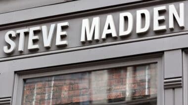Steve Madden store in Soho.