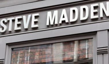 Steve Madden store in Soho.