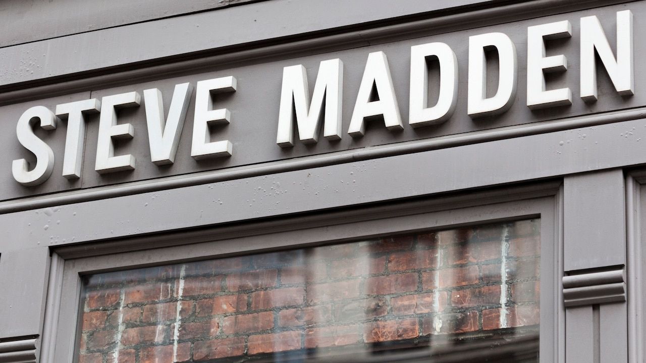 Steve Madden store in Soho.