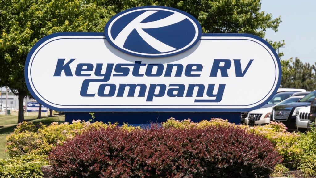 Keystone RV Company headquarters.
