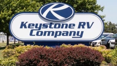 Keystone RV Company headquarters.