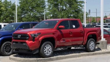 Toyota Tacoma SR5 4X4 Doublecab display