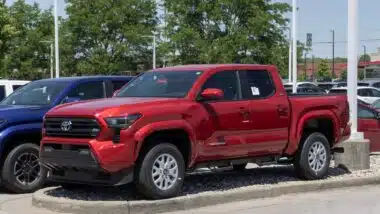 Toyota Tacoma SR5 4X4 Doublecab display