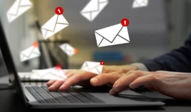 Email marketing, new message notification.