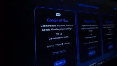 "Google AI Plus" Plan providing users access to the pro features of Google Gemini AI