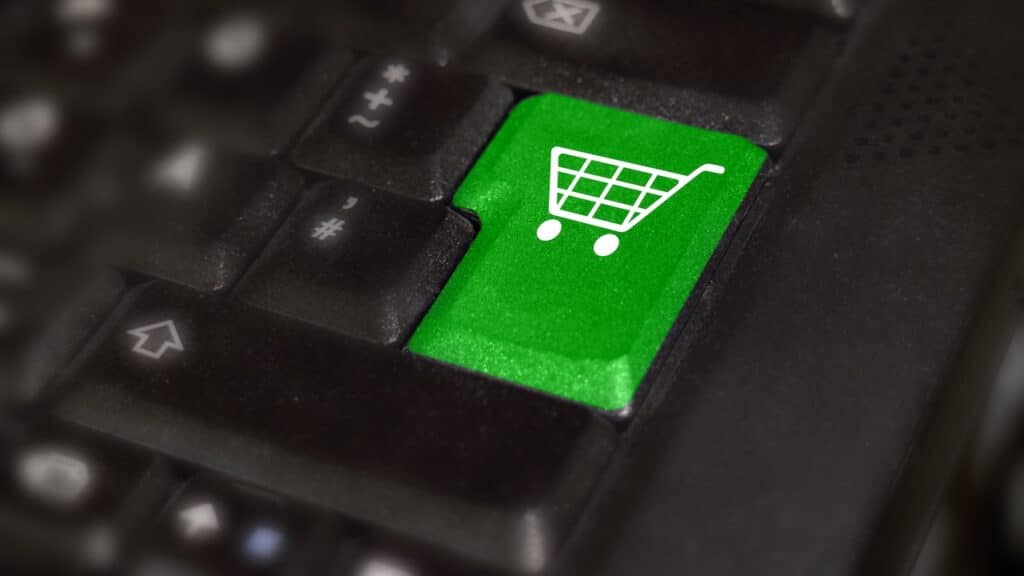 online shopping concept