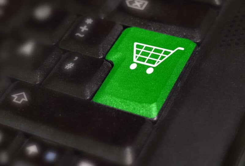 online shopping concept