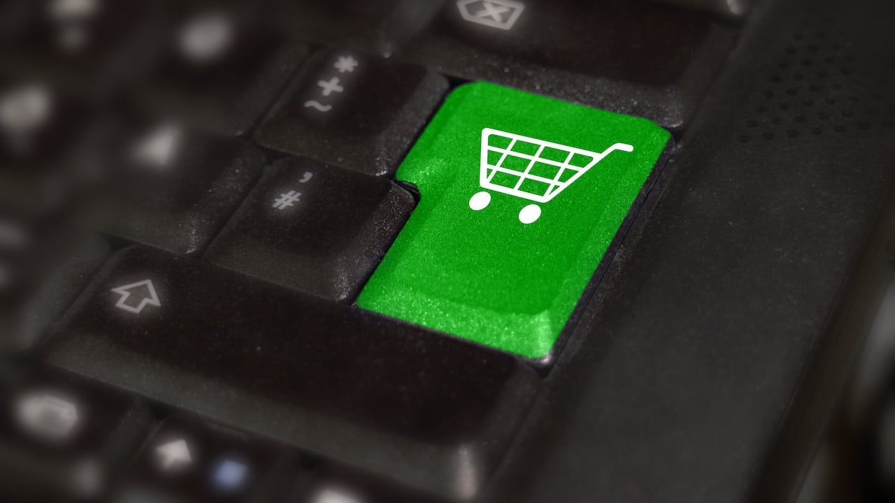 online shopping concept