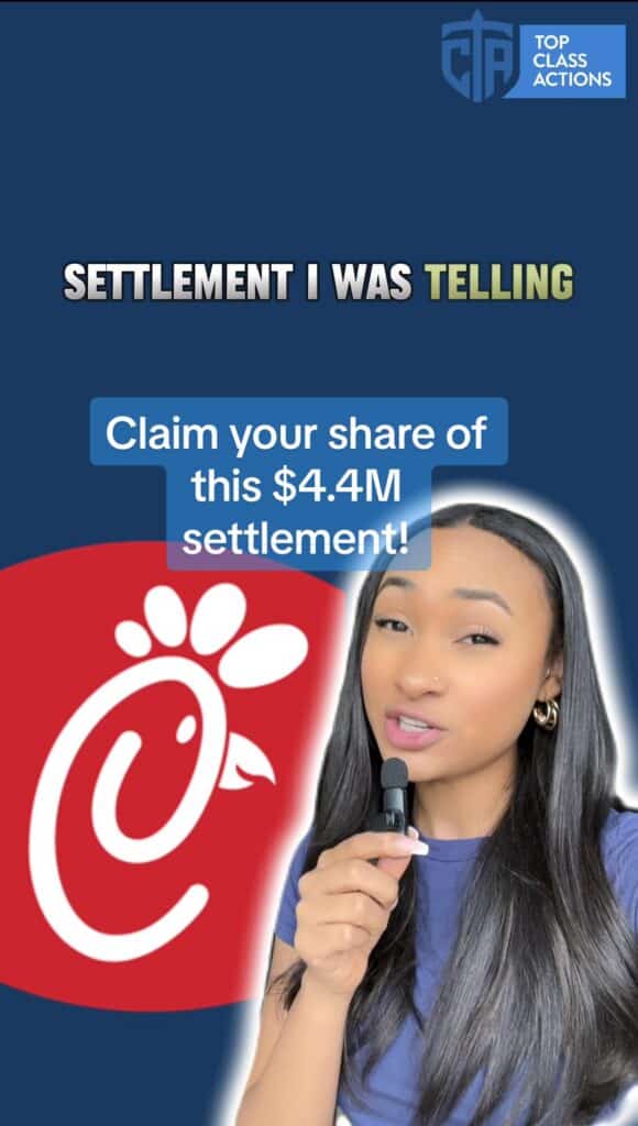 It takes 5 minutes to claim your share of this $4.4M Chick-Fila-A settlement! 🐄 #classactionsettlement #classactionsettlements #settlementmoney #settlement #chickfila #chickfilaapp