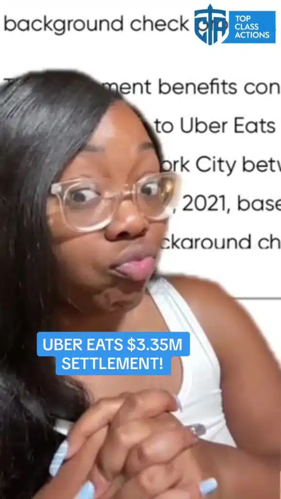 If you live in NY and were denied a job with Uber Eats due to a background check, you may