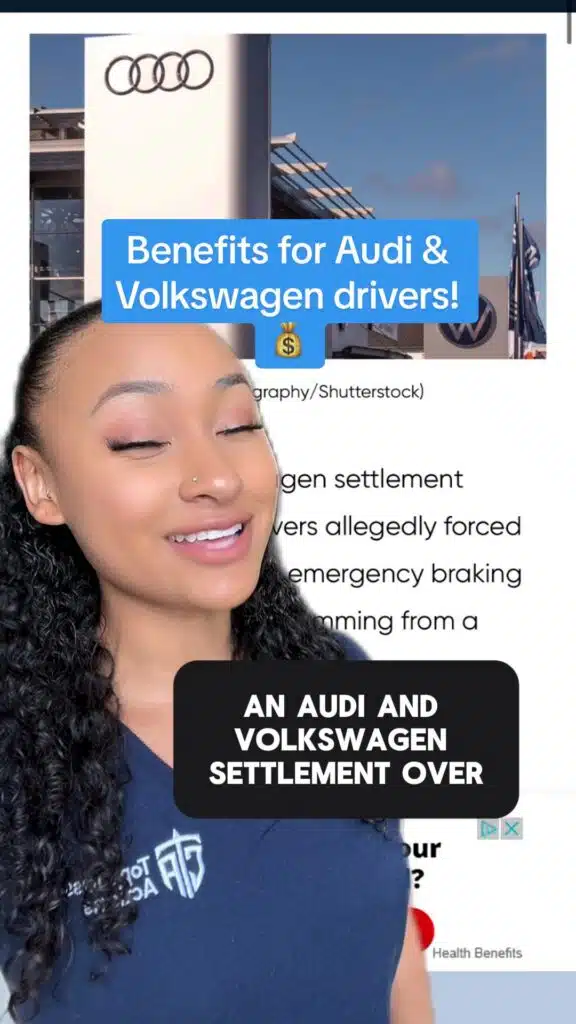 New warranty and reimbursements for Audi & Volkswagen drivers?! 💰 😁 #audi #volkswagen #audicar #classaction #classactionlawsuit #topclassactions #consumer #vehiclewarranty #reimbursement