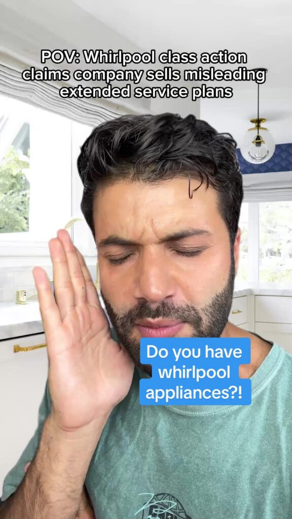 🗜️ Do you feel like you’ve experienced this? #Whirlpool #WhirlpoolAppliances #Appliances #ClassAction #ClassActionLawsuit #Consumer #TopClassActions #LegalNews #KitchenAppliances #Explore #ExplorePage #Viral