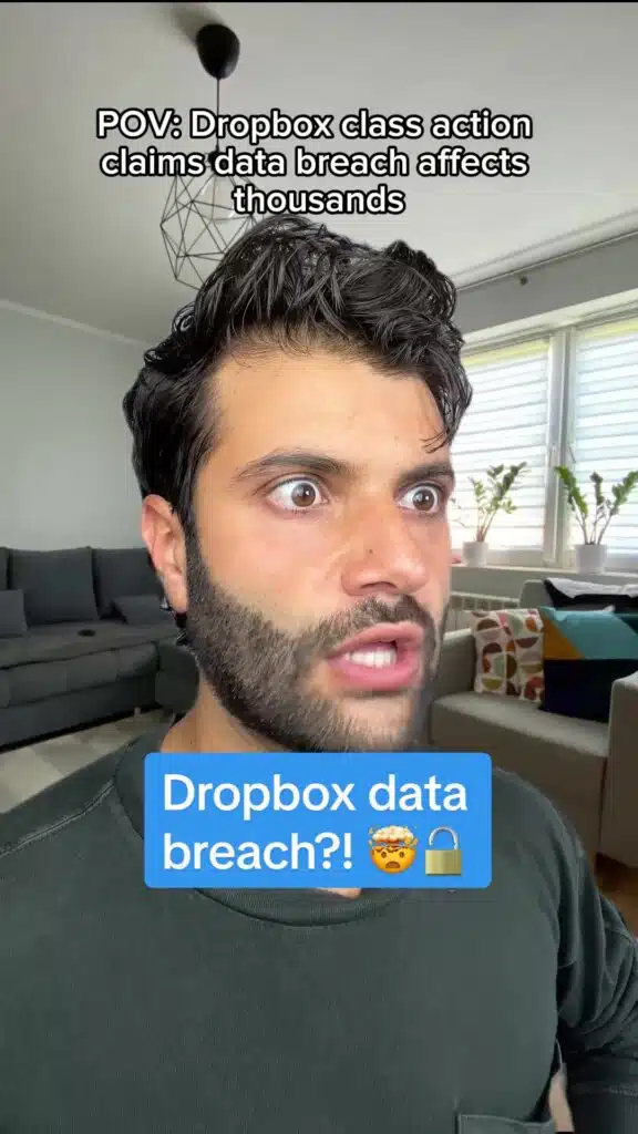 🤯🔓Everyone uses Drop Box! Let us know in the comments if you believe you’ve been affected. #DropBox #DataBreach #ClassAction #Consumer