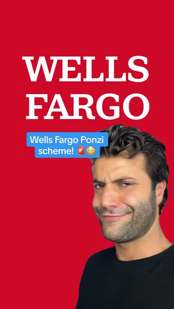 🚨 Wells Fargo customers, did you know about this ponzi scheme?! #wellsfargo #ponzischeme #savings #banking #elderly #classactionlawsuit #consumer #explore #SeniorCitizen