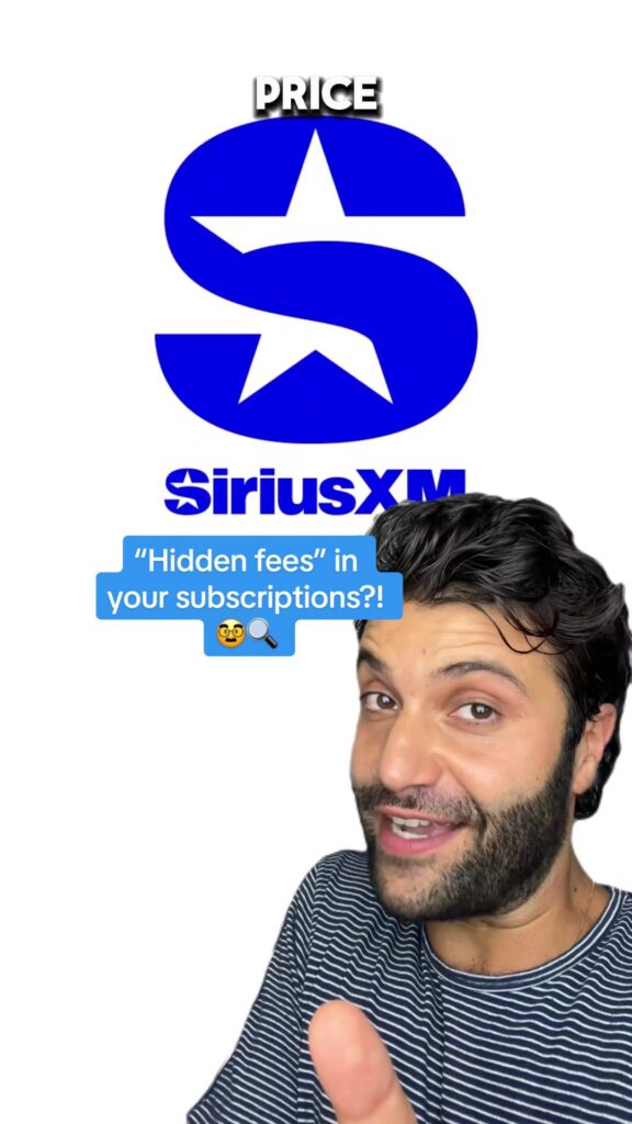 Looking for “hidden fees” to be brought to light? Follow us! 🥸🔍 #siriusxm #siriusxmradio #radio #broadcast #classaction #classactionlawsuit #subscription #consumer