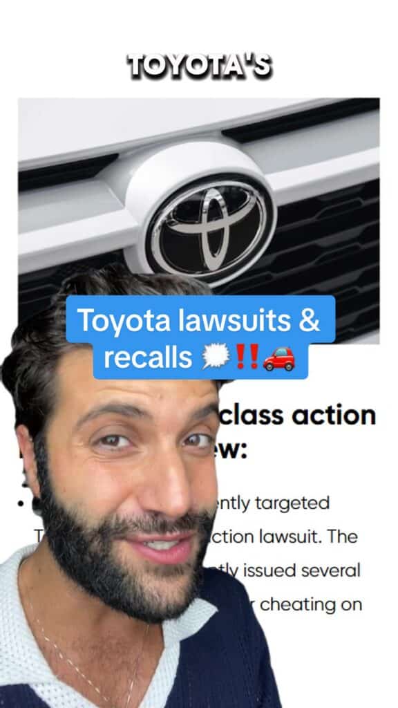 ‼️🚗 Toyota drivers, what are your thoughts on all of this? 🗯️ #toyota #toyotasupra #toyotahilux #toyotacorolla #classaction #classactionlawsuit #consumer #auto