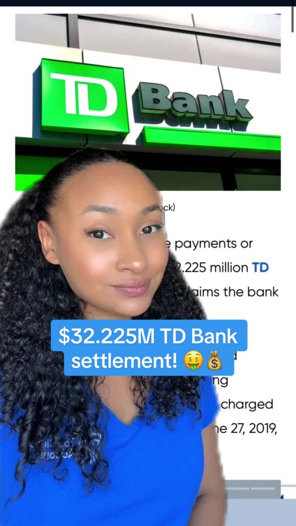 Questions? Comment them below! Visit our site to check eligibility. 🤑💰 #TDbank #settlement #settlementmoney #compensation #free #bankfees #checkingaccount #finance #banking