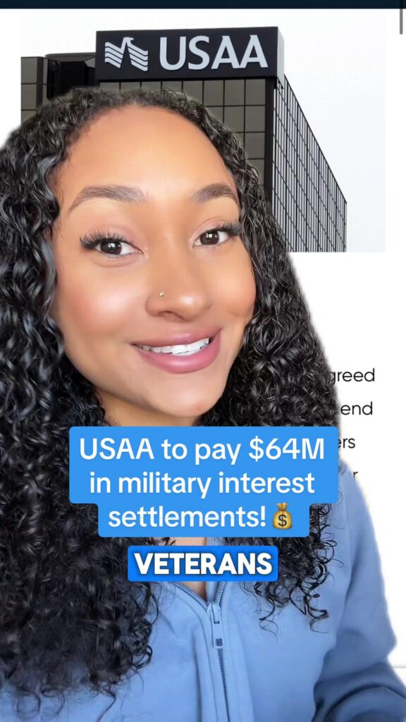 📣🤑 Veterans! Give us a follow for updates to come. #veterans #military #militarybenefits #interestrates #savings #USAA #banking #settlement #classaction #consumer