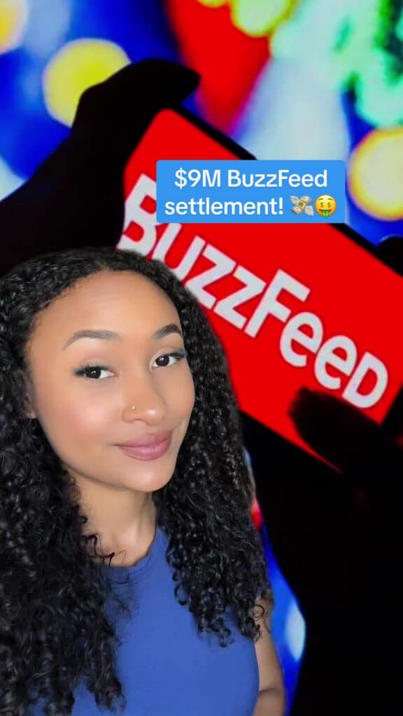 💸 Do you get your Buzz on BuzzFeed? You may be owed a share of this $9M settlement! #buzzfeed #buzzfeedceleb