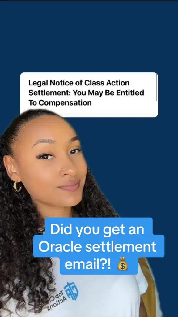🤔 Did you get a similar email? Let us know in the comments!👇 #oracleprivacy #oracle #oracleprivacysettlement #settlement #settlementmoney #classaction #compensation