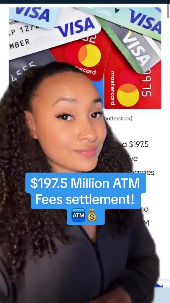 🏧💰This is a huge one! Let us know if you claimed your share. 😁 #settlement #settlementmoney #visa #mastercard #atmfees #atm