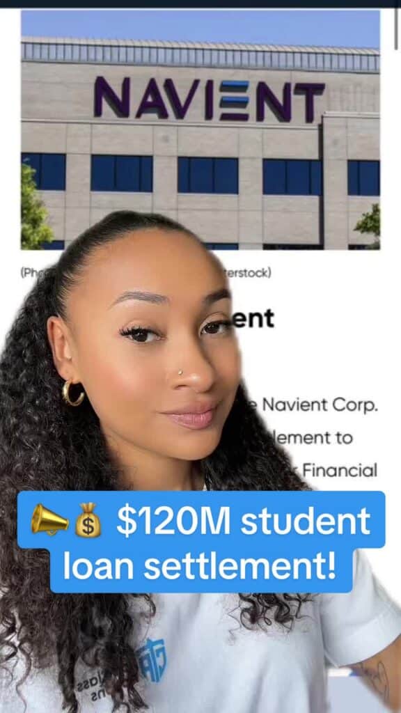 📣💰I’ll let you know when the claim form opens up! 🤝 #settlement #settlementmoney #compensation #classaction #navient #studentloans #studentloandebt #TopClassActions #TCAmoney