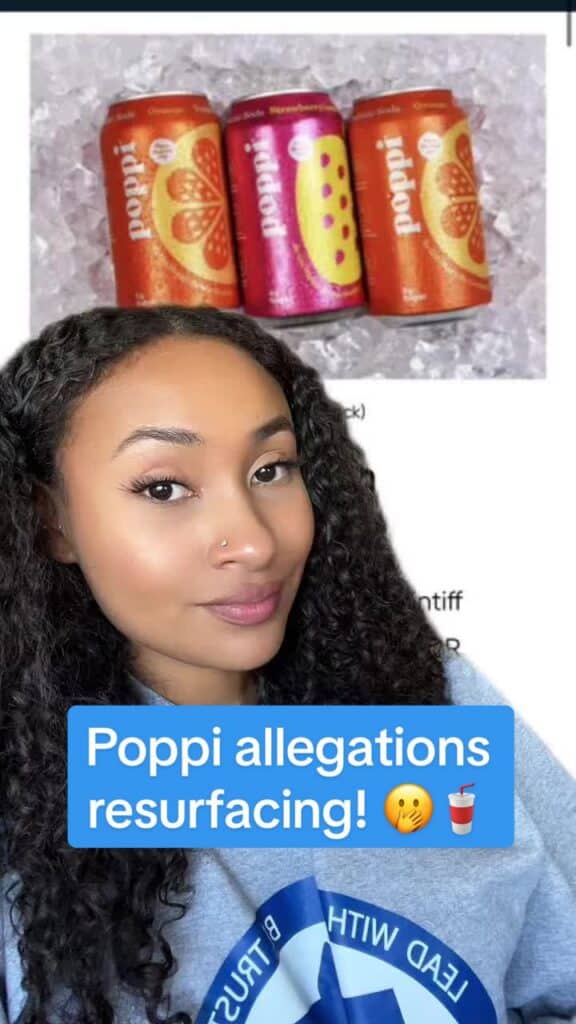 Allegations against Poppi are resurfacing! What are your thoughts? 🫢🥤 #poppi #poppisoda #guthealth #TopClassActions #legalnews #classaction #consumer #classactionlawsuit