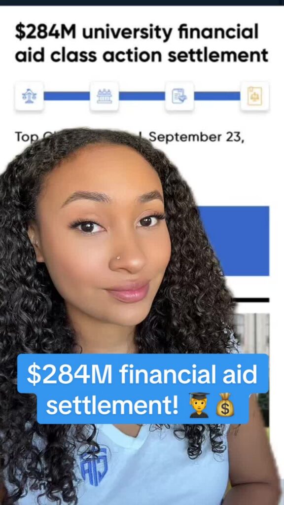 🧑‍🎓💰Students, both current or former, don’t pass this up! #pennstate #yaleuniversity #dukeuniversity #financialaid #TopClassActions #settlement #settlementmoney #classactionsettlement #TCAmoney #graduates #collegestudent