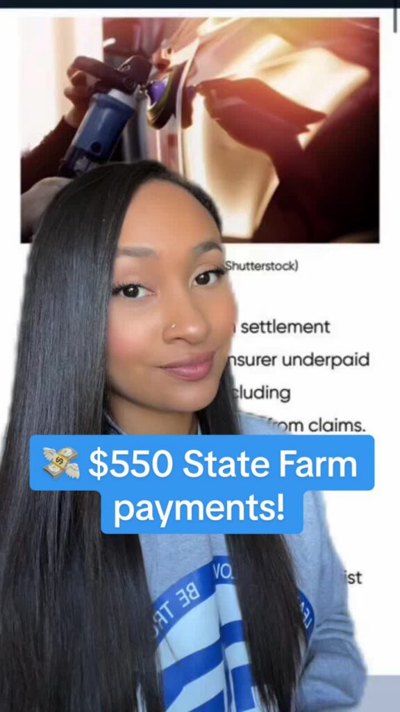 💸 $550 State Farm WA settlement payments! Don’t leave money on the table. #statefarm #insuranceclaim #claims #payment #compensation #settlement #classaction