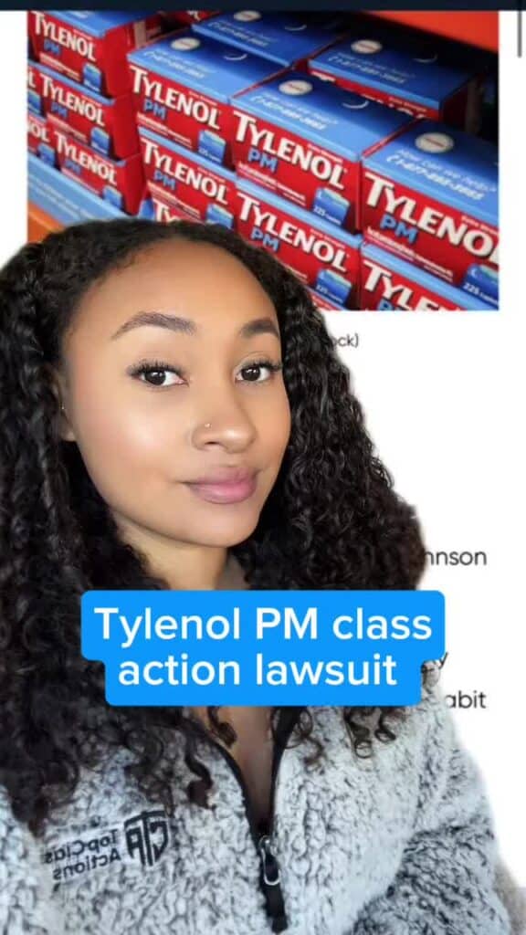 💊🤔 Share this video with someone who needs to hear! #Tylenol #Tylenolpm #SleepAid #ClassAction #ClassActionLawsuit #TopClassActions #Consumer #LegalNews