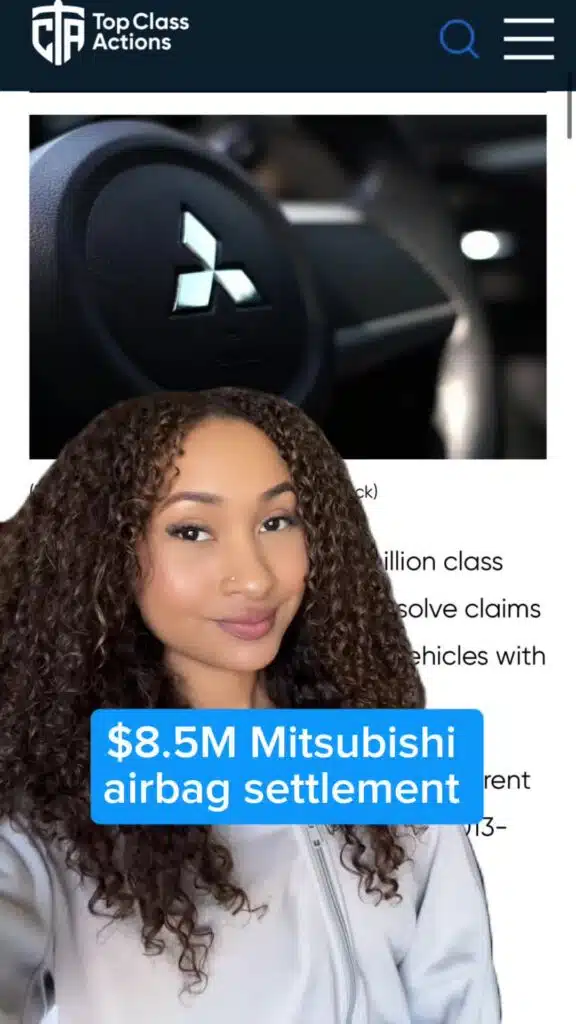 💰🚗 Visit the link in our bio to claim your share! #Mitsubishi #AutoNews #Settlement #SettlementMoney #ClaimIt #ClassAction #ClassActionSettlement #Compensation #Consumer