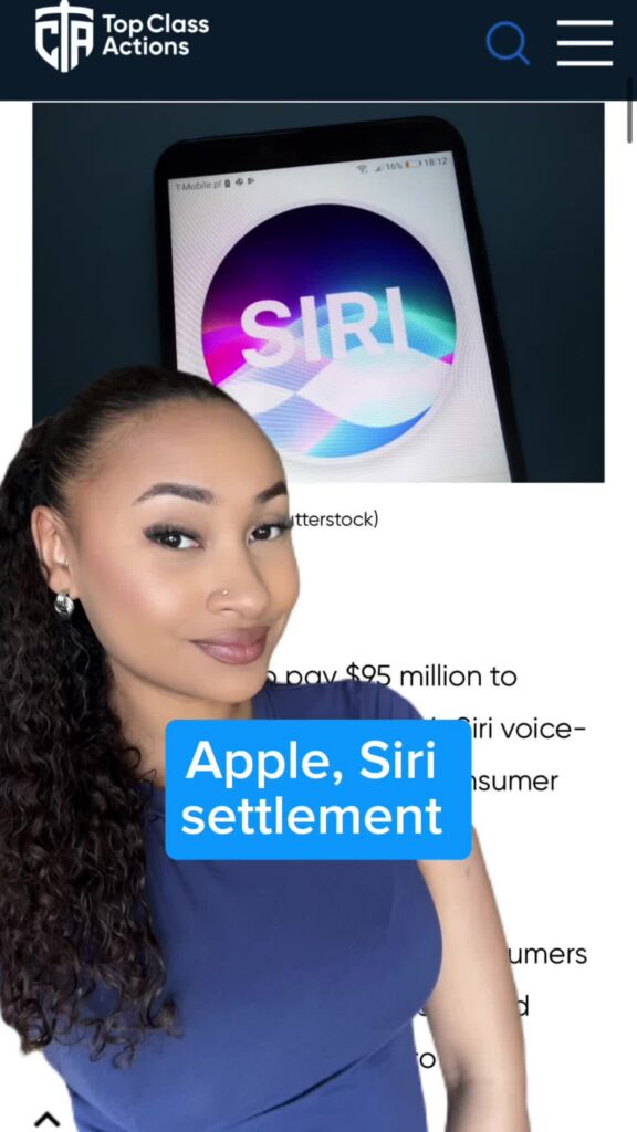 📱🤖 Were you targeted with an AD after mentioning something out loud? Do you believe Siri invaded your privacy? #AppleSettlement