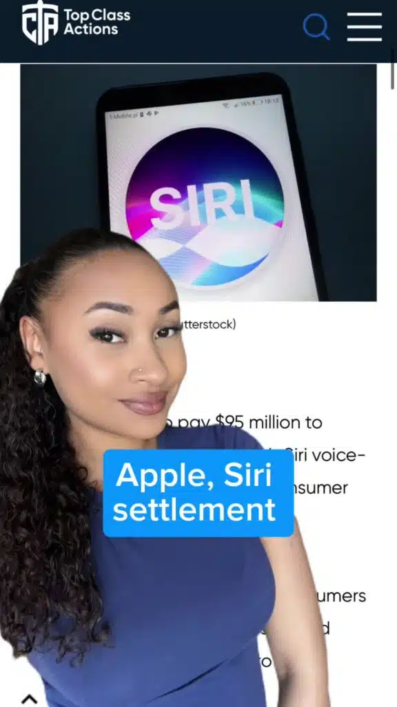 📱🤖 Were you targeted with an AD after mentioning something out loud? Do you believe Siri invaded your privacy? #AppleSettlement