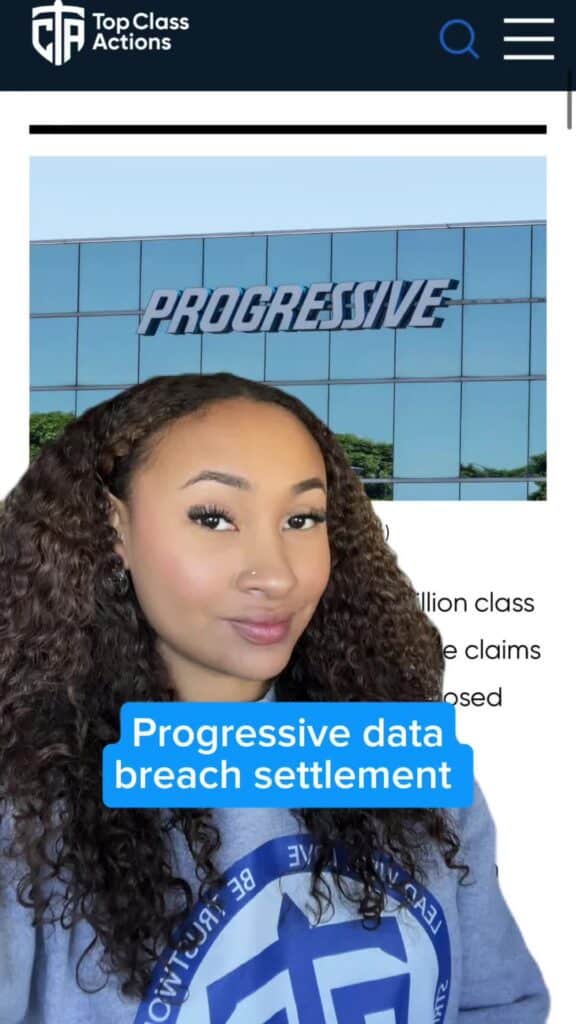 🤑 Visit the Linktree in our bio to claim your share! #Progressive #ClassActionSettlement #Compensation