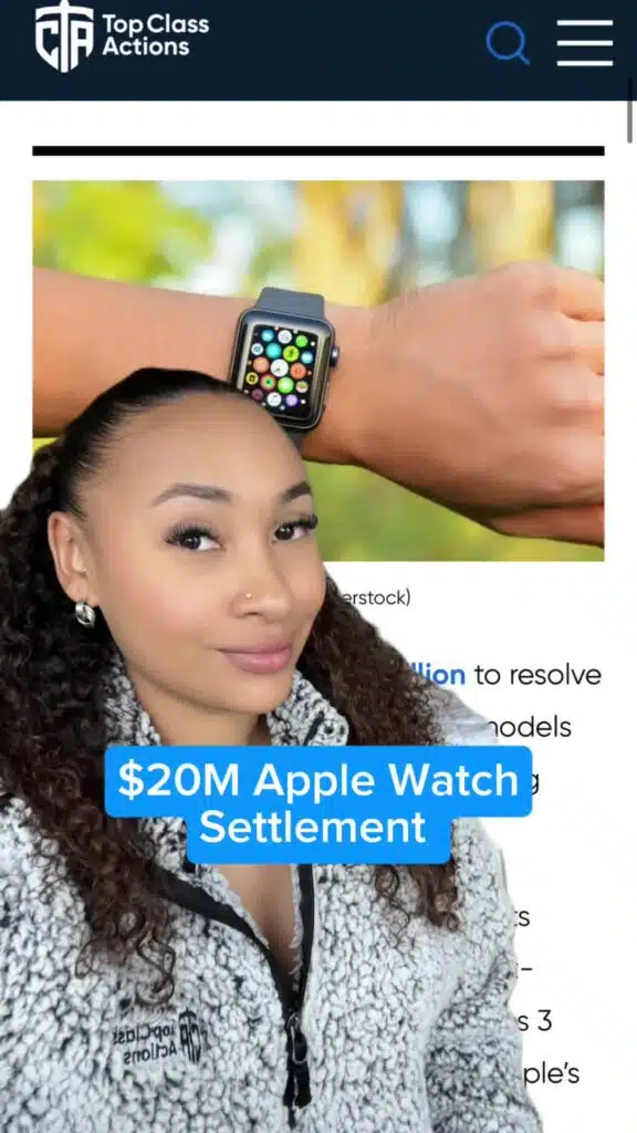 💰📲 Visit the Linktree in our bio to claim up to $50! #Apple #AppleWatch #ClassActionSettlement #Consumer #ClaimIt #Free