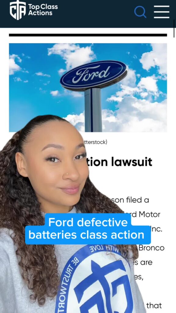 ⚠️ 🚙 Share your Ford experience with us! #Ford #FordBronco #FordMaverick #AutoRecall #ClassAction #Consumer