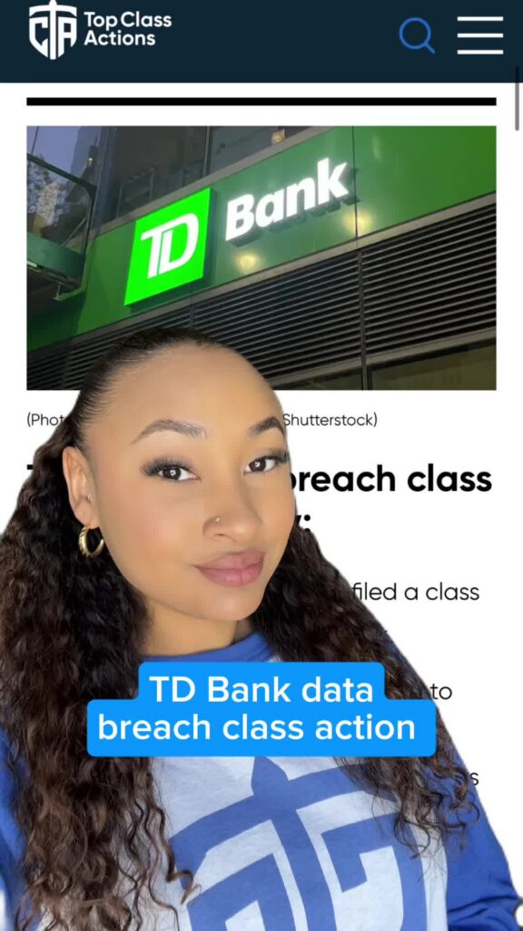 TD Bank customers, you're going to want to keep up with this one! Save this video and give us a