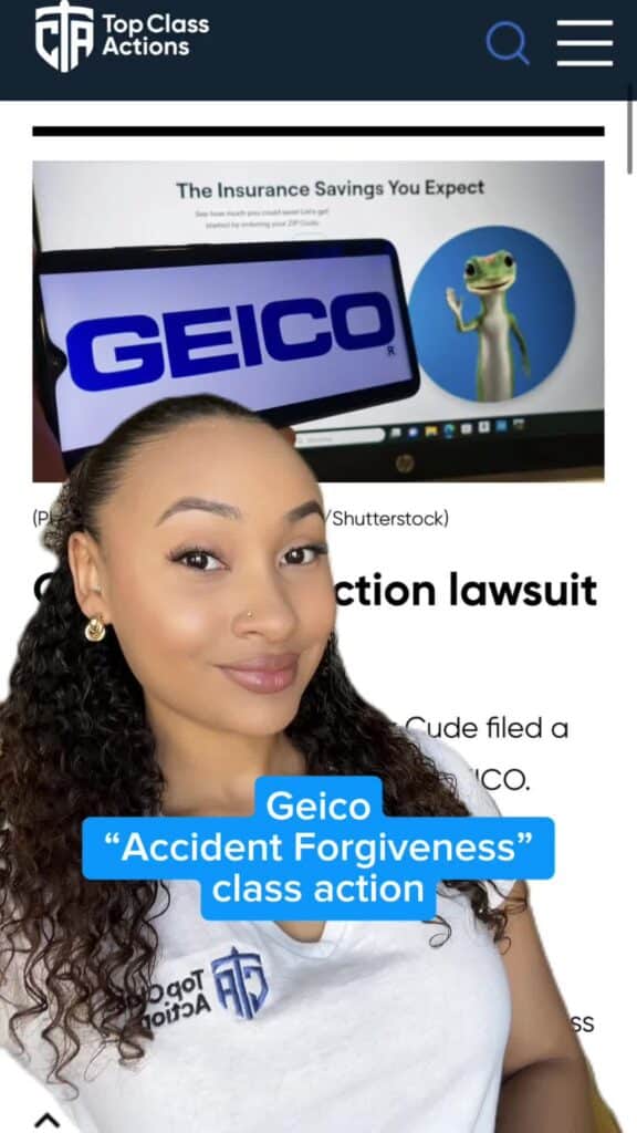 📈💲GEICO customers! Did your premium increase after an accident while having "Accident Forgiveness" on your policy? #Geico #InsurancePremiums #ClassAction #Consumer
