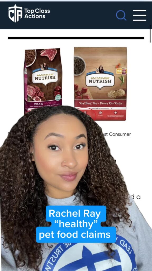 ⚠️🐱🐶 Share this video with your friends & family! #PetOwner #Cats #Dogs #PetFood #RachaelRay #ClassAction #Consumer