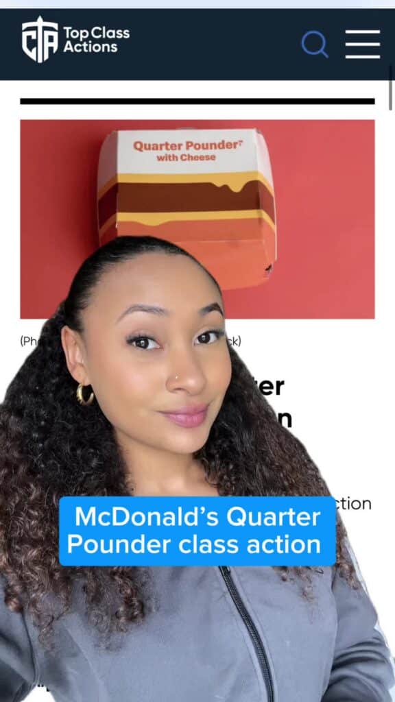 🍔🔍 Are you still buying Quarter Pounders? #McDonalds #QuarterPounder #Consumer #ClassAction #FastFood #Ecoli