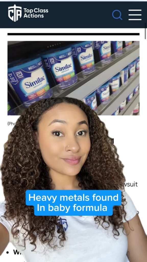 🔗 in bio for more on this! ⚠️🍼 #Similac #SimilacFormula #BabyFormula #ChildSafety #ParentalSupport #Consumer #ClassAction