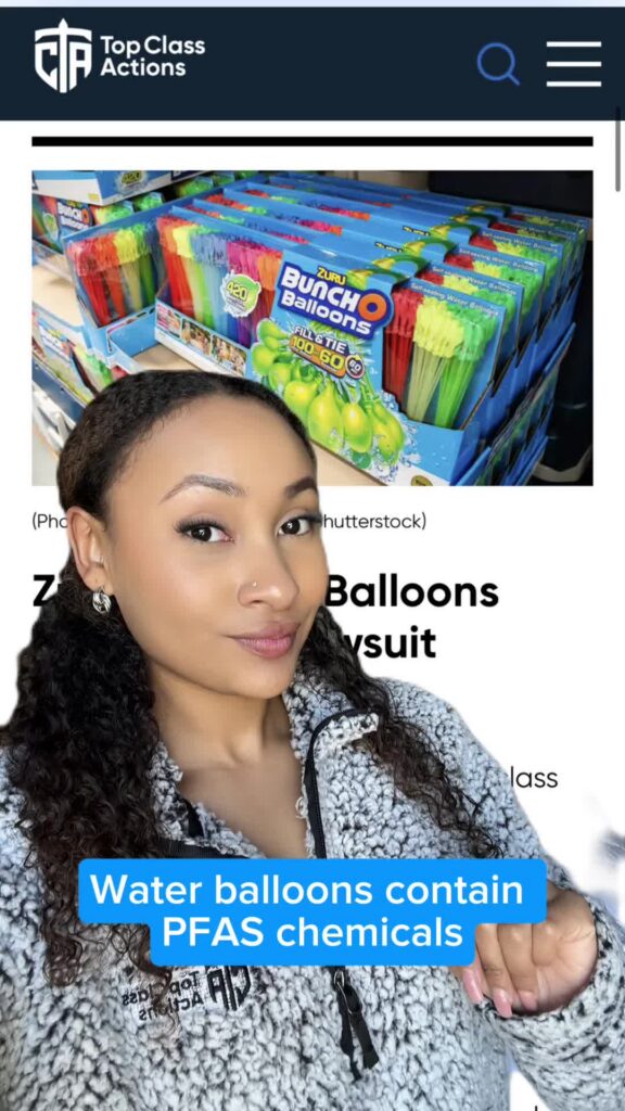 💦⚠️ Have you or your child played with these?! #WaterBalloons #Summer #PoolParty #WaterGames #ClassAction #Consumer