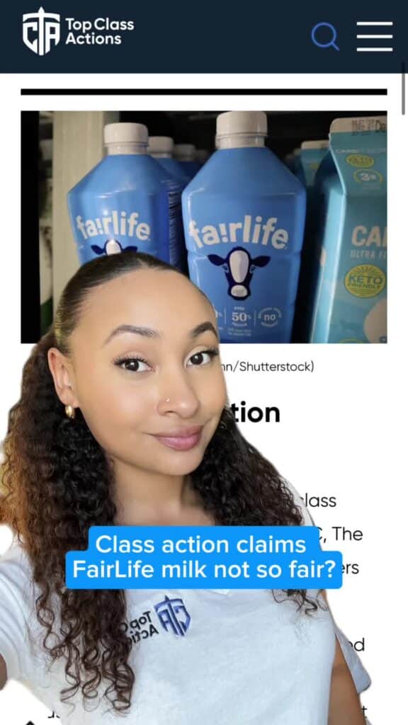 Think Fairlife will settle, again?! 🤔💸 #FairlifeMilk #Milk #Consumer #ClassAction