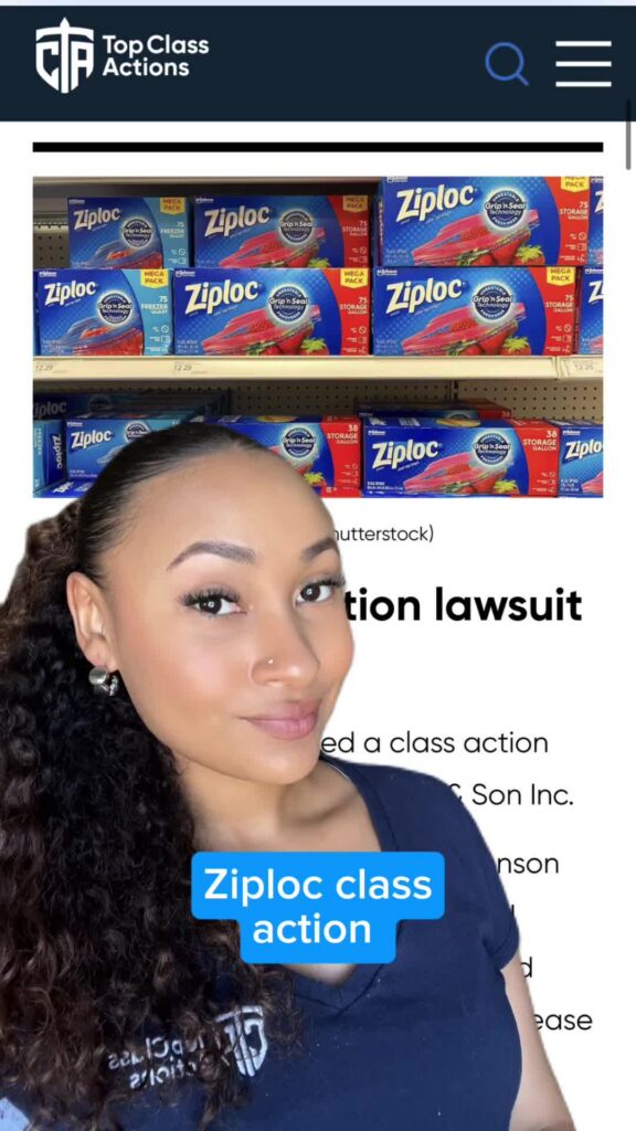 👀💭 Have you had a bad experience using these Ziploc bags? #Consumer #ClassAction #ZiplocBags #Microplastics